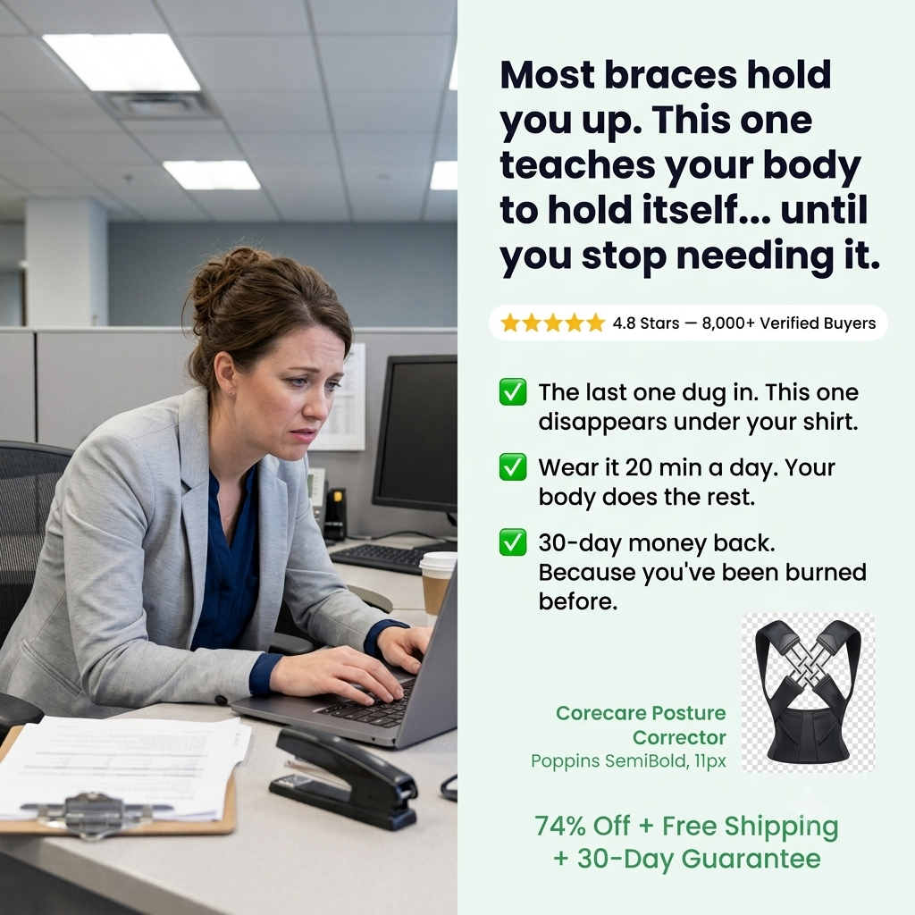 Corecare posture corrector ad creative